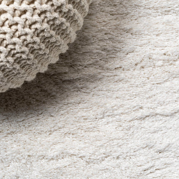 Groovy Solid Shag Area Rug